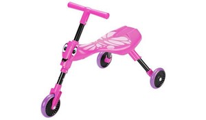 Scuttlebug Butterfly Ride On - Pink and 