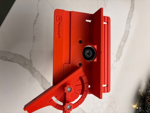 Mini inserto de mesa de enrutador de mesa Einhell + guía de ángulo/valla para carpintería - Imagen 2 de 13