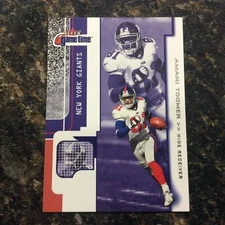 2001 Fleer Game Time - #104 Amani Toomer
