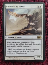 Bonescythe Sliver [Foil] Prices | Magic M14 | Magic Cards