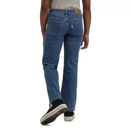 Limited Too Girls Straight Leg Denim Medium Wash Size 10 NO TAGS - Picture 2 of 7