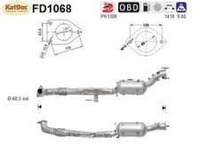 ✅ Ruß-Partikelfilter für Nissan Murano 2, 2.5 dCi, 4x4, 140kW, Euro 5