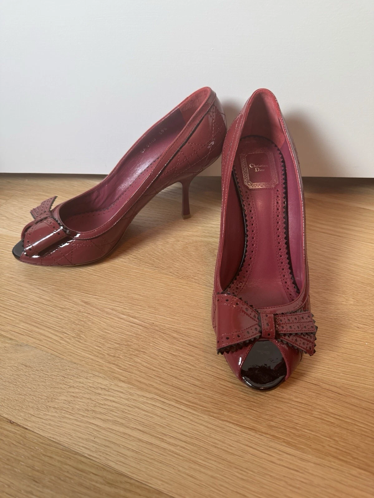 Dior Peep Toe Pump