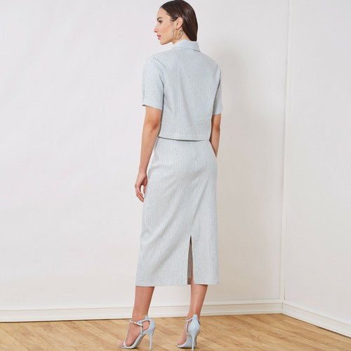 New Look SEWING PATTERN N6697 Misses Pencil Skirt & Cropped Top Sizes 6-18 - Picture 3 of 7