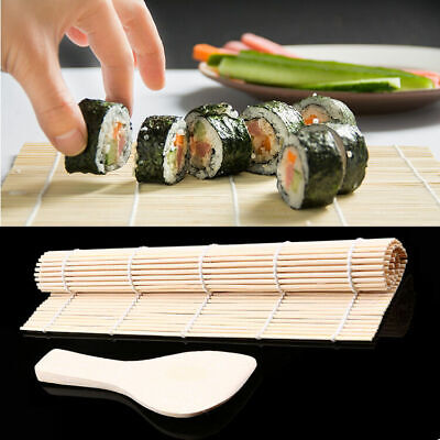 Sushi Rolling Mat, Square Sushi Maker, Natural Bamboo Sushi Roller Mat,  Creative Sushi Roller Mat, Diy Sushi Maker, Multifunctional Cooking Tool,  Kitchen Supplies, Kitchen Tools, Kitchen Accessaries, Dorm Essentials - Temu