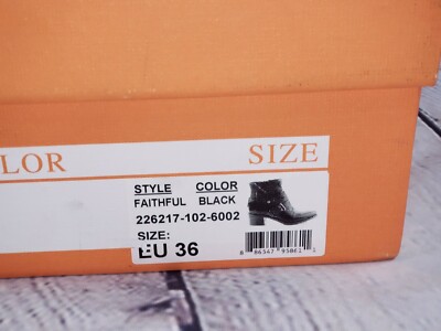 Miz Mooz - Leather Ankle Boots w/ Stud Details Faithful - Black EU