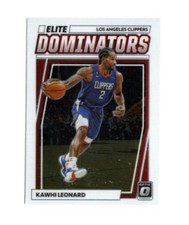 2022-23 Donruss Optic Basketball Kawhi Leonard ELITE DOMINATORS #18