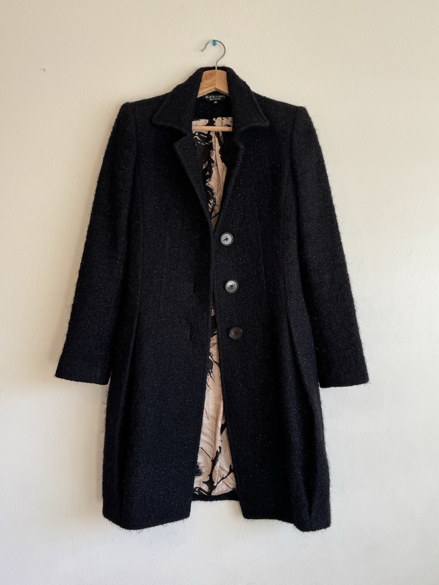 Paul Smith Black Label Coat Mohair, Alpaca, Virgin Wool View 3