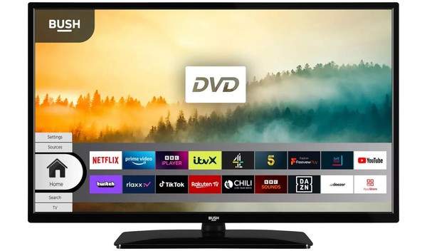 Bush 32 Inch Smart TV Full HD HDR LED TV  DVD   CD Built In Combi - image 1