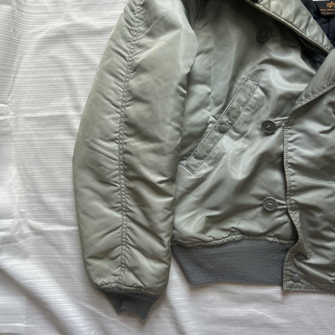90S Alpha N-2B Flight Jacket Silver Made In Usa M | eBay 90S Alpha N-2B Flight Jacket Silver Made In Usa M | eBay