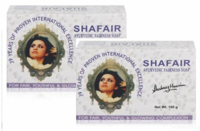 Shahnaz Husain Shafair Ayurvedic Fairness Soap Bar 100 gm Pack Of 2