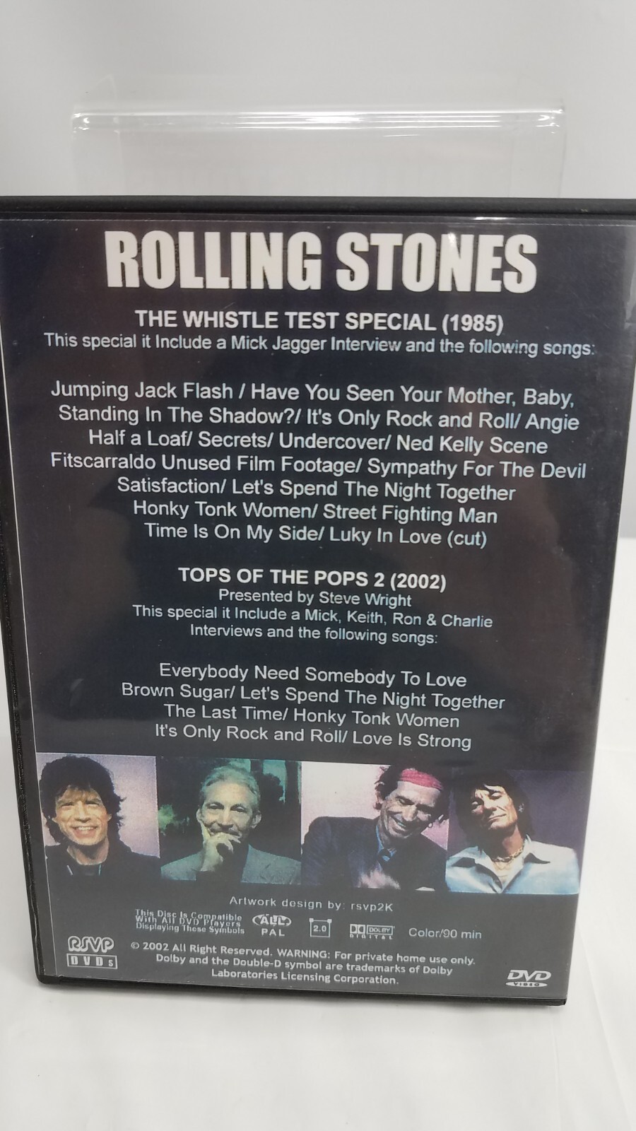 Lot of (9) The Rolling Stones DVDs= Live= Mick Jagger= Ed Sullivan eBay
