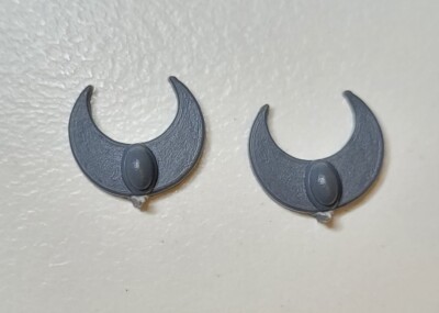2x MOON EMBLEMS STANDARD FLAG ARCHERS High Elves BITS Warhammer Old World