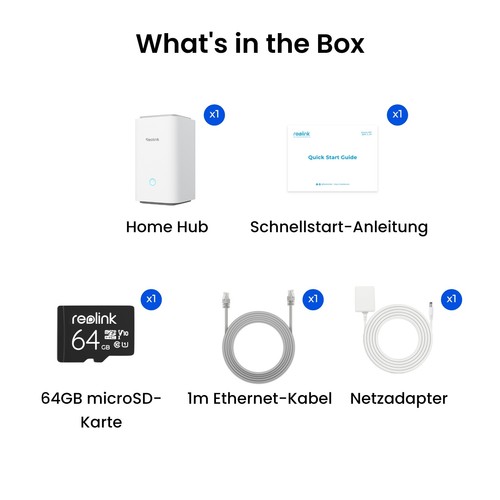 Reolink Home Hub für Überwachungskamera 2.4/5GHz Wi-Fi 6 mit 64GB microSD-Karte - Afbeelding 15 van 15