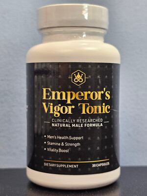 Emperor's Vigor Tonic 30 Capsules - New / Sealed! Exp 4/2026