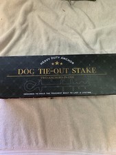 NEW ROYAL PAW Heavy Duty Dog Tie Out Stake - Premium Anchor for Large  XL Dogs