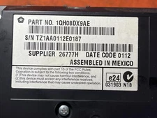 Used A/C Selector Switch fits: 2012 Dodge Charger face plate radio and heater ID