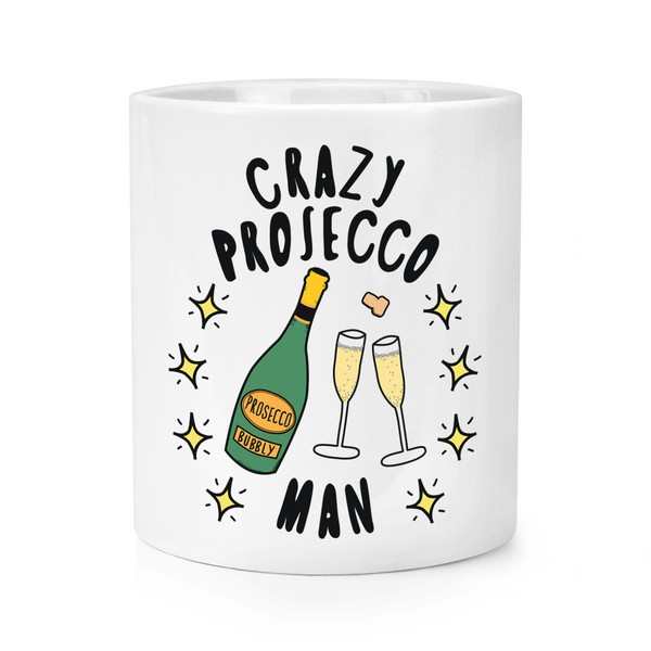 VerrüCkte Prosecco Mann Stars Makeup Pinsel Bleistift Topf Lustig Spass Vatertag-image