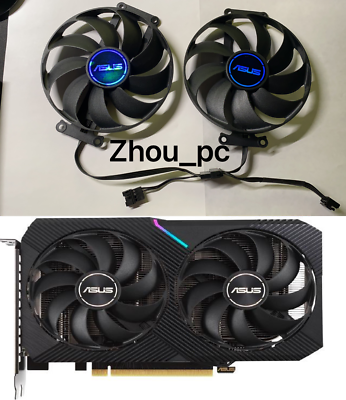 GPU Replacement Fan For Asus Dual RTX 3050 3060 3060Ti MINI RX