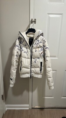 women hooded puffer jacket xs
