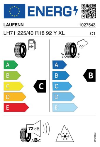 Pneumatici Auto Estivi 225/40 ZR18 92Y Nokian Powerproof 1 XL DOT RECENTI - Foto 3 di 4