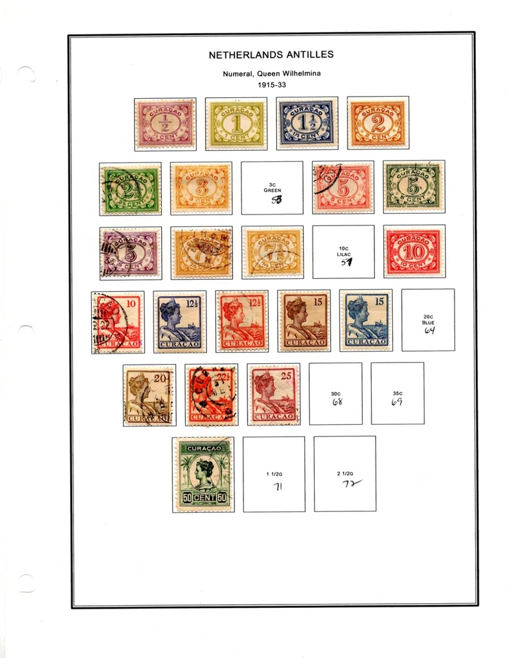 NETHERLAND ANTILLES 1873-1997 COLLECTION OF 400+ STAMPS MINT & USED - Image 4 of 4