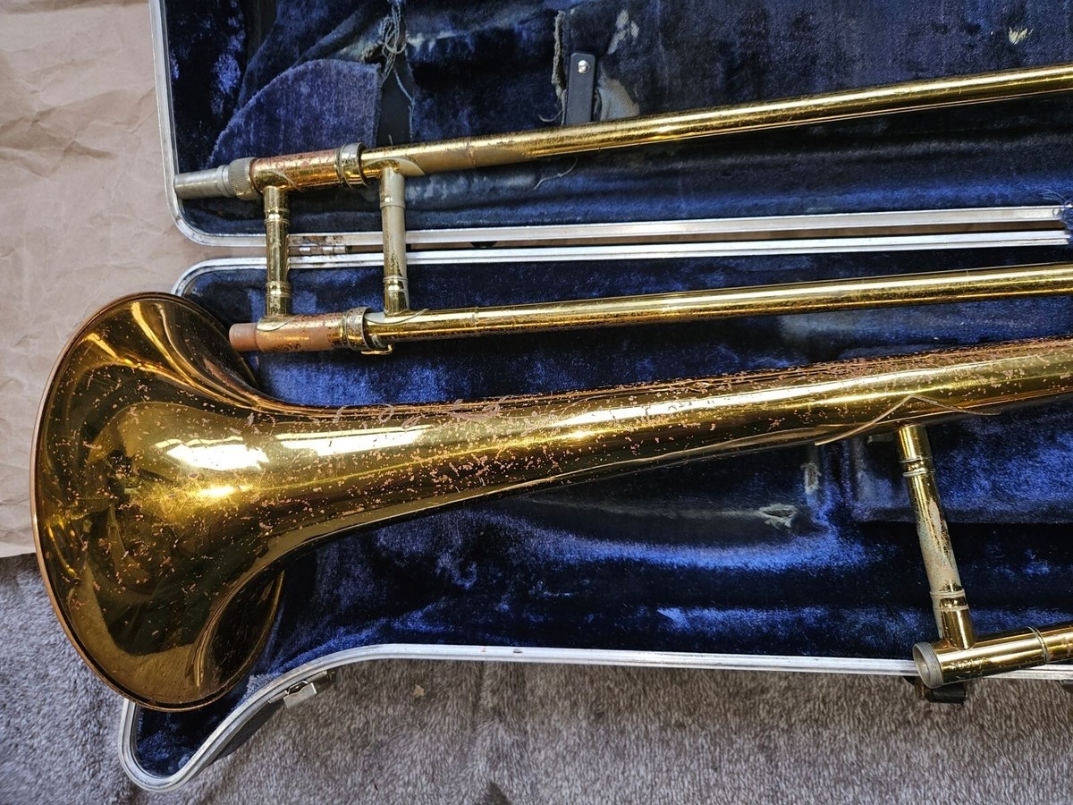 King Cleveland 605 Tenor Trombone, USA, w/ case and