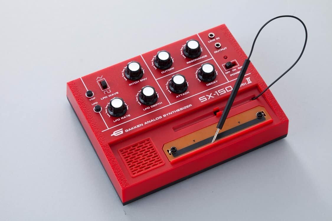 Gakken Analog Synthesizer Red Portable SX-150 MARK II Adult Gakken Analog Synthesizer Red Portable SX-150 MARK II Adult