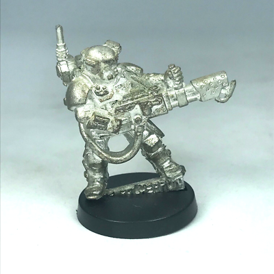 Metal Kasrkin Stormtrooper Flamethrower Imperial Guard - Warhammer