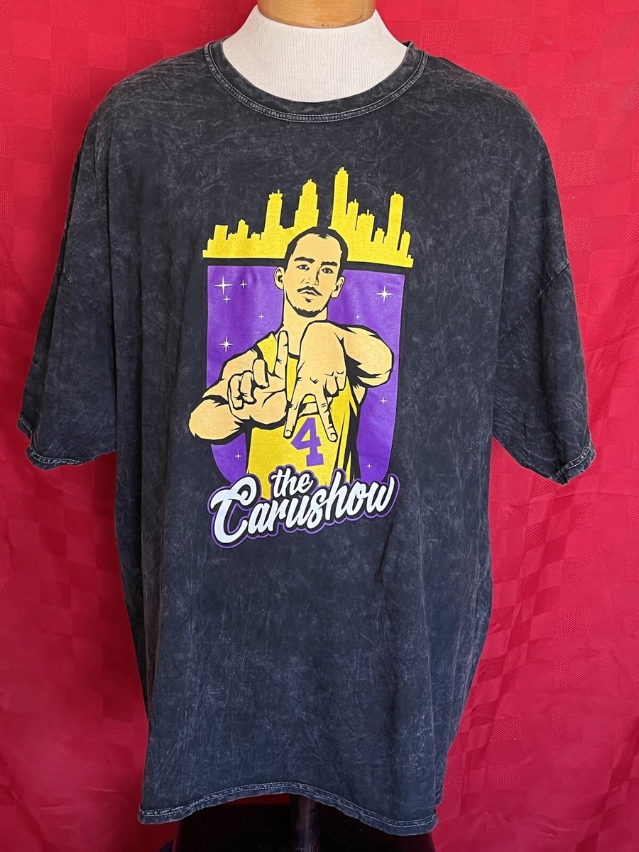 NEW The Carushow Alex Caruso Shirt 3XL LA Los Angeles Lakers