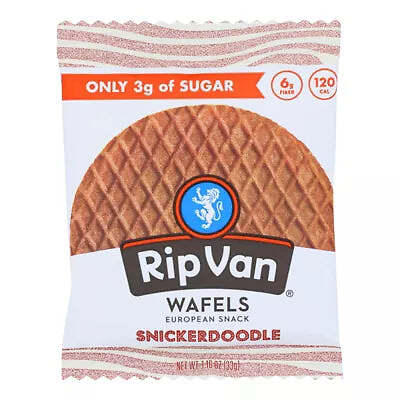 Rip Van Wafels  Illa Wafel Snickerdoodle Singl  1.16 Oz