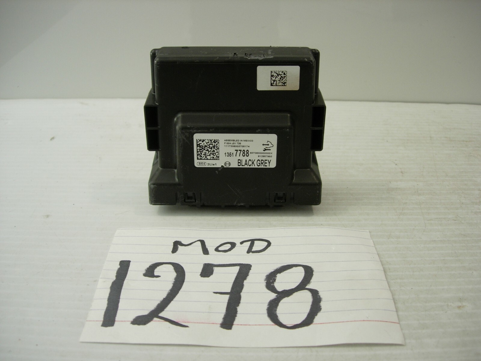 17 18 Chevy Cruze Park Sensor Control Module Computer #1278-MOD 