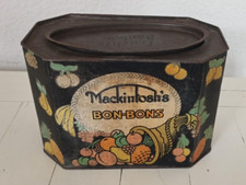 Sch&ouml;ne alte XOX Mackintosh Bon-Bons Blechdose Dose