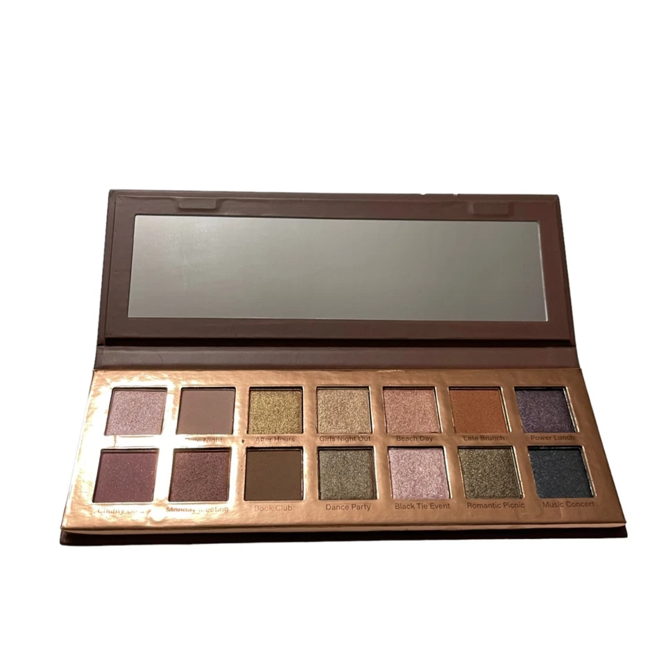 Mally Beauty Best Dressed Lids Neutral Bolds 14 Matte Shimmer Eyeshadow Palette - Image 2 of 4