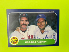Click to enlarge Boggs & "Hero" (Wade Boggs / George Brett)