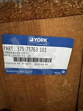 York Condenser Coil 375-75763-101 New In Crate Industrial HVAC surplus 