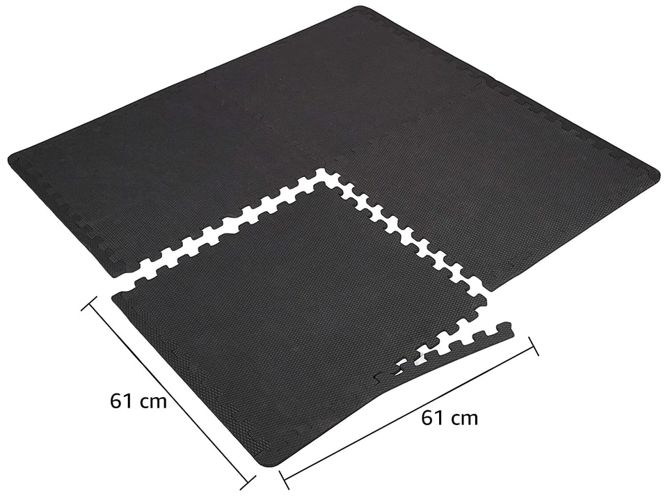 Puzzle Exercise Mat with EVA Foam Interlocking Tiles - Image 2 of 4