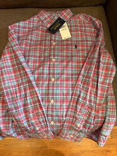 Ralph Lauren polo button down shirt 14-16 youth