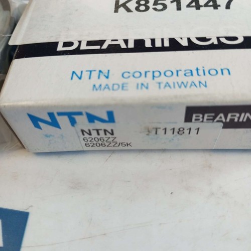 RODAMIENTO DE BOLAS DE RANURA PROFUNDA NTN 6206ZZ 5K NUEVO STOCK ANTIGUO - Imagen 5 de 6