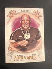 2021 Topps Allen & Ginter #232 Simon Baker Soccer Coach