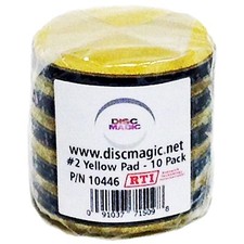 10pcs ELM USA -RTI Yellow Sanding Pads For Disc Repair Machines. OEM PRODUCT 