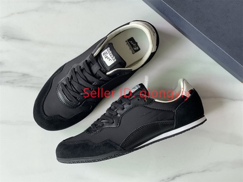 Retro Onitsuka Tiger Serrano CL Trainers Black Casual Shoes for Mens Womens New! - Picture 20 of 23