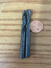 (2) Ltr C HSS 135° Steam Tempered Finish Screw Machine Drill