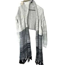 Nightcap Cashmere Wool Poncho Scarf Sweater NWOT