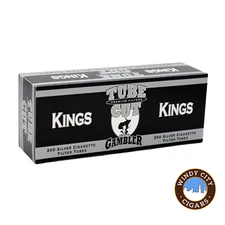 Tube Cut Silver King Cigarette 200ct Tubes - 10 Boxes