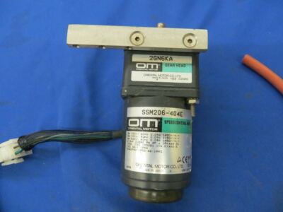 Oriental Motor SSM206-404E Speed Control Motor With 2GN6KA