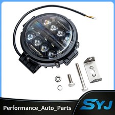 1pcs 7inch Round Led Work Lights Fit For Jeep For Truck Boat Universal 12v 24v