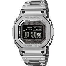 Casio G-SHOCK GMW-BZ5000D-1JF Silver Metal Bluetooth Solar Watch Japan fast Gift