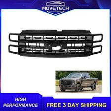 Front Bumper Grille Fits 2023-2024 Ford F-250 F-350 Super Duty PC3B-8200-CFSMAS