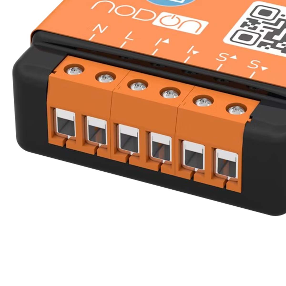 Modulo strobo EnOcean NODON orange boîtier compact à encastrer pour volet - 3